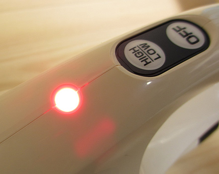 バッテリー切れお知らせランプ