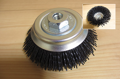 ベベルブラシ:線材-グリッド