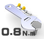 0.8N.m