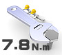 7.8N.m