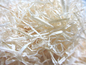 カンナ屑アップ画像