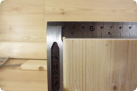 スコヤ|直角の確認